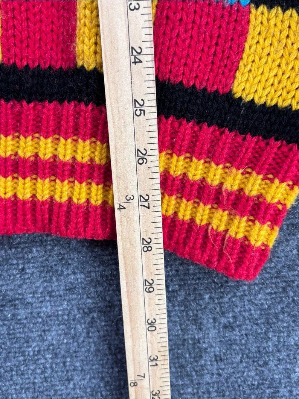VTG Tomboy Retro 80’s Indie Pop Colorblock Pullover Sweater Men’s L